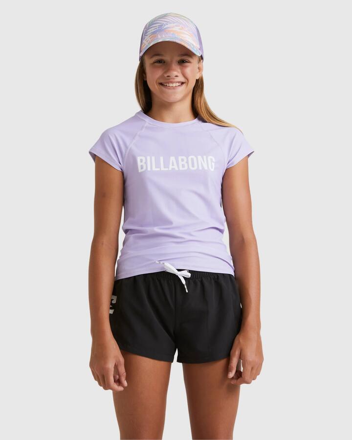 Image of Swimwear. Product name - Billabong Girls 6-16 Heat Wave Boardshorts Black in Black colour by brand - Billabong