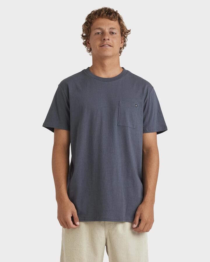 Image of T-Shirts. Product name - Billabong Mens Premium Pocket T-Shirt Midnight in Midnight colour by brand - Billabong