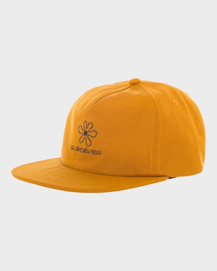 Image of Hats. Productname: Quiksilver - Mens Lenny Snapback Cap - Almond - in Almond colour by brand - Quiksilver