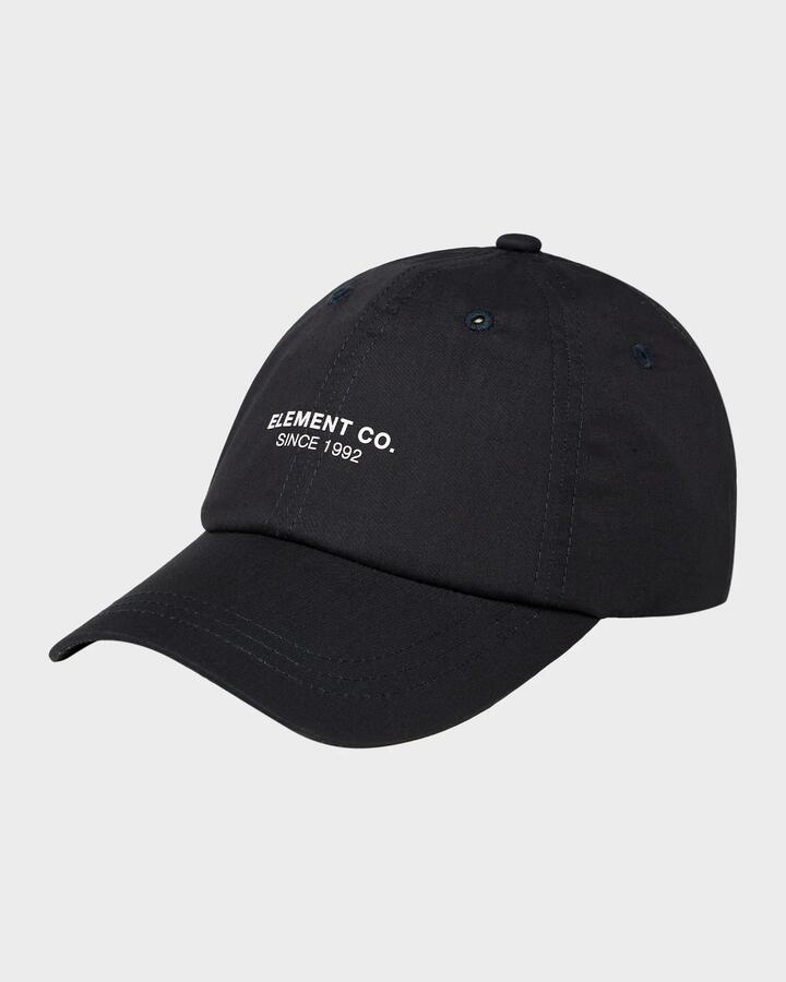 Image of Hats. Productname: Element Mens Element Co Baseball Cap Off Black - in Off Black colour by brand - Element