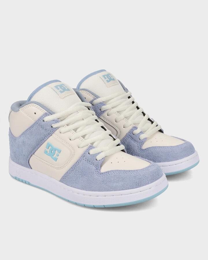 Image of Sneakers. Product name - DC Shoes Womens Manteca 4 Sneakers Blue/White in Blue/White colour by brand - DC Shoes