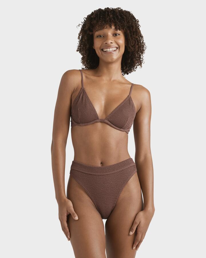 Image of Swimwear. Productname: Billabong Womens Summer Hi Maui Bikini Bottom Espresso - in Espresso colour by brand - Billabong