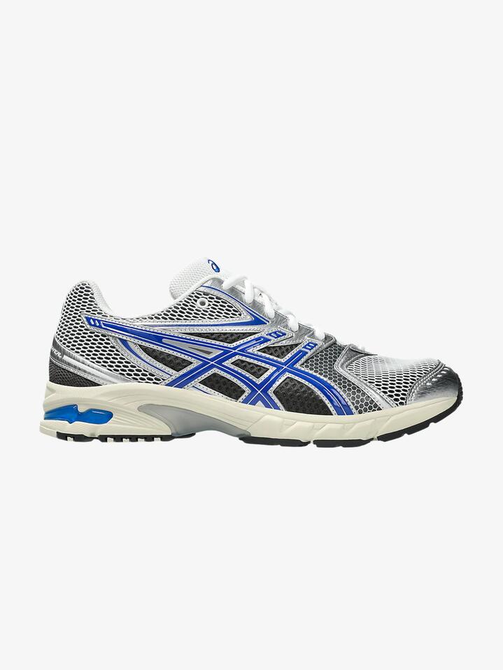 Image of Sneakers. Productname: Asics Unisex Gel-DS Trainer 14 in White/Asics Blue colour by brand - Asics