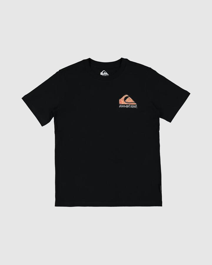 Image of T-Shirts. Product name - Quiksilver Boys 8-16 Black Mamba T-Shirt Black in Black colour by brand - Quiksilver
