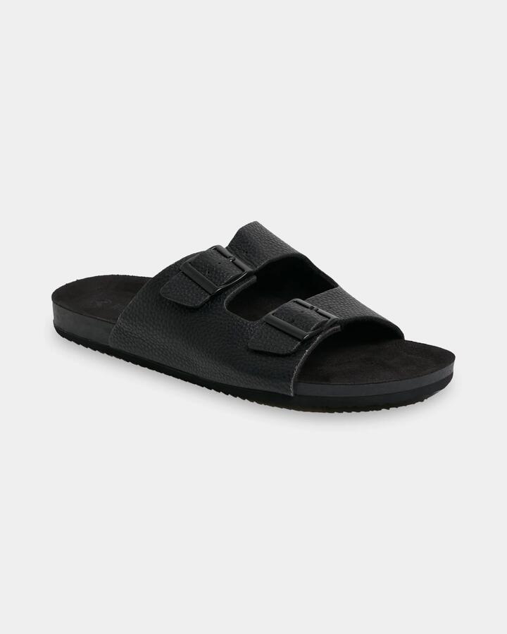 Image of Slippers. Product name - Kustom Womens Duo Slides Stealth in Stealth colour by brand - Kustom