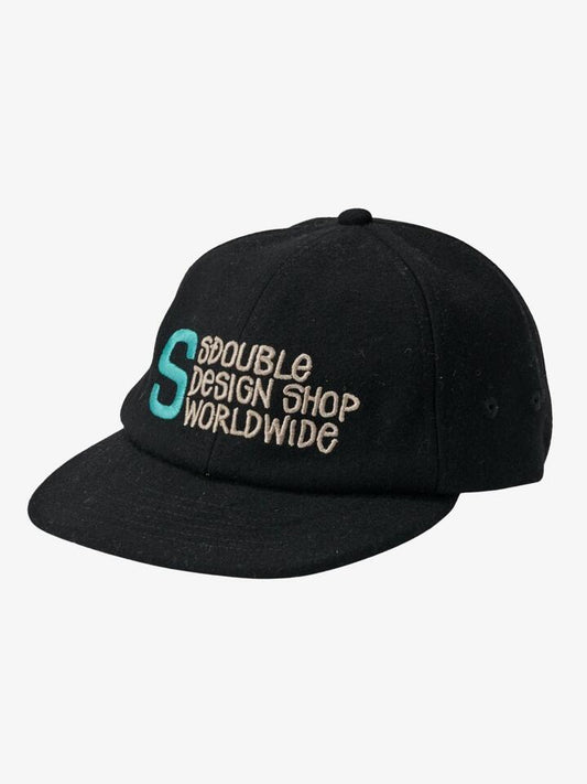 Image of Hats. Productname: S-Double Wool Cap ONE SIZE Black in Black colour by brand - S-Double