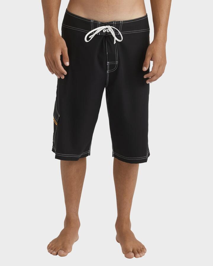 Image of Swimwear. Product name - Billabong Mens Bracket Pro 21" Boardshorts Black - in Black colour by brand - Billabong