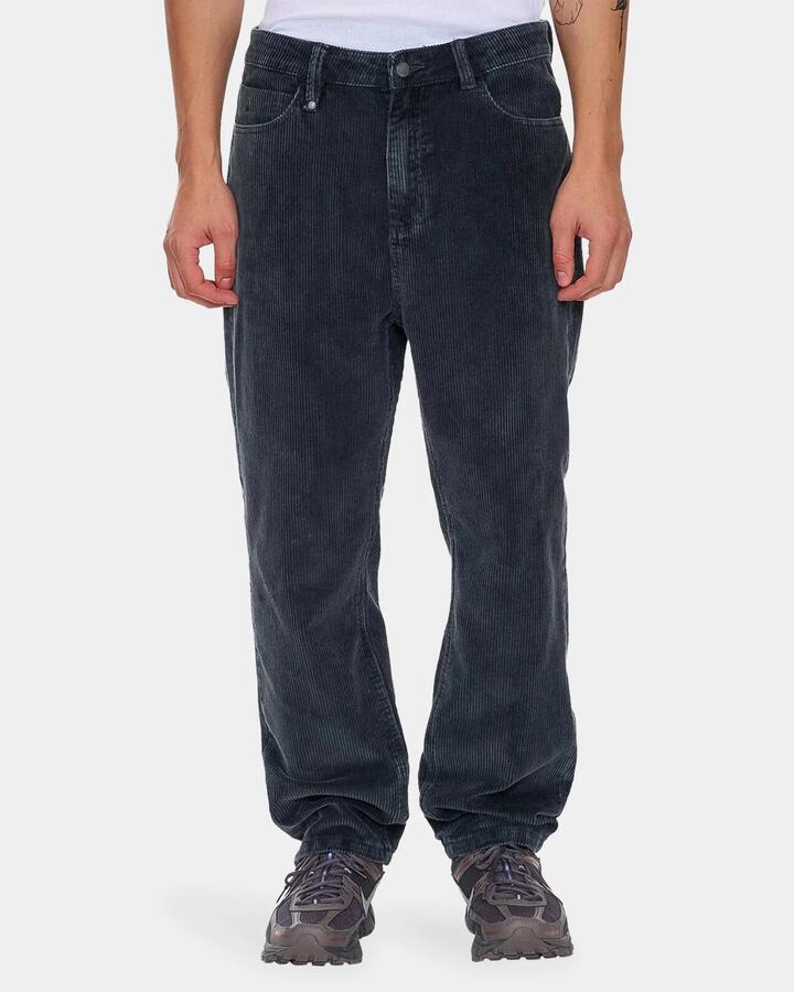 Image of Jeans. Productname: Thrills Mens Slacker Cord Denim Jeans Ebony - in Ebony colour by brand - Thrills