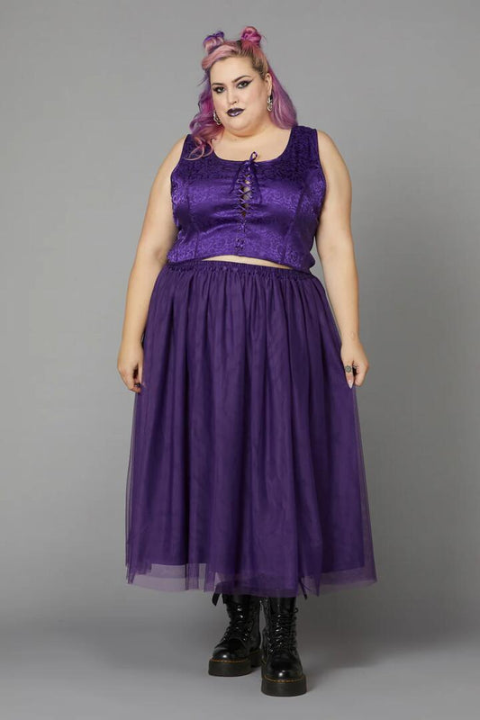 Image of Lingerie. Productname: Curve Amethyst Corset Top in Black colour by brand - Black Friday