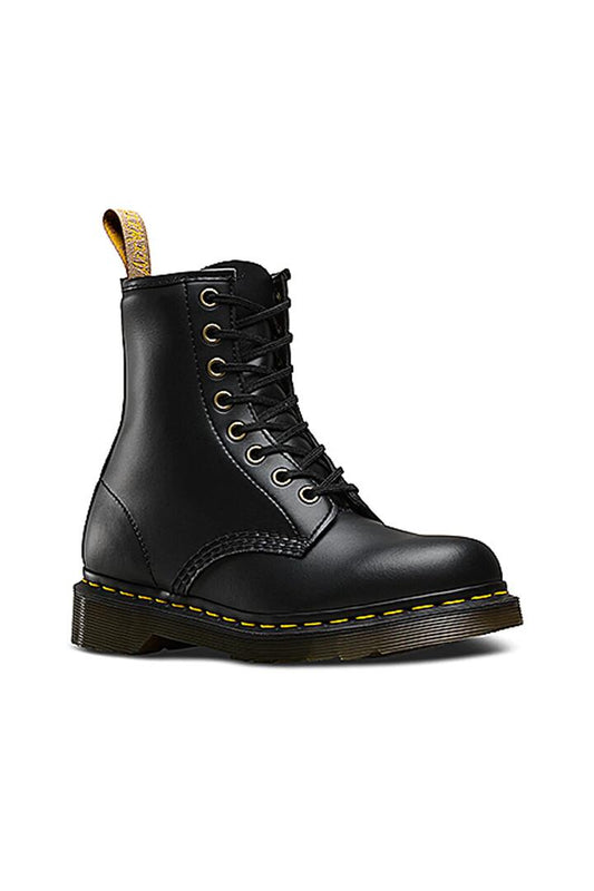 Image of Boots. Productname: Docs 8 Eye Boot Nappa in Black colour by brand - Dangerfield