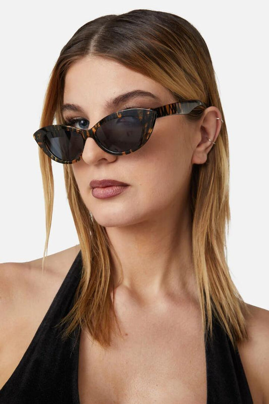 Image of Sunglasses. Productname: Cats Eye Sunglasses in Stripe colour by brand - Dangerfield