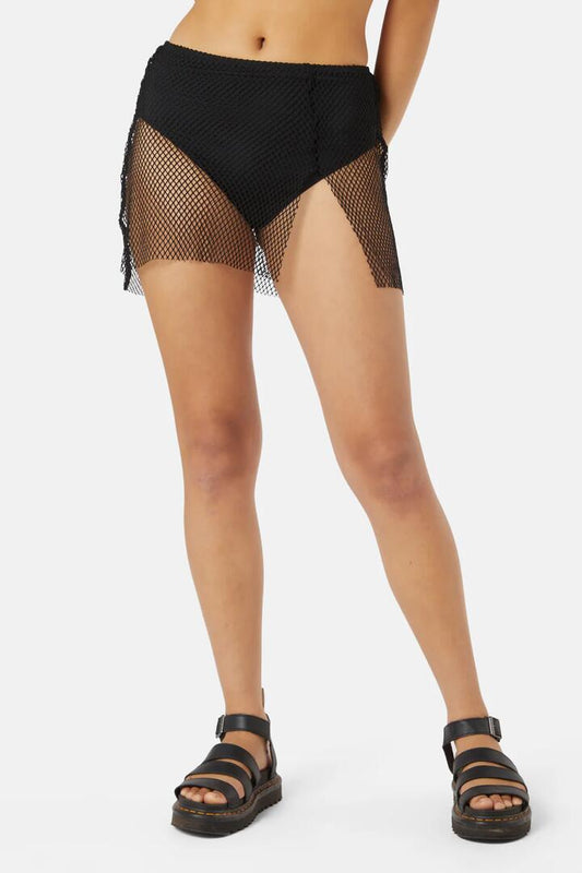 Image of Swimwear. Productname: Industrial Hybrid Bikini Bottom in Black colour by brand - Dangerfield