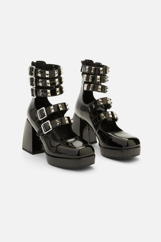 Image of Footwear. Productname: Strapping Shoes in Black colour by brand - Black Friday