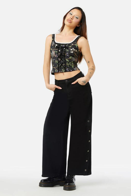 Image of Lingerie. Productname: Old World Corset in Black colour by brand - Dangerfield