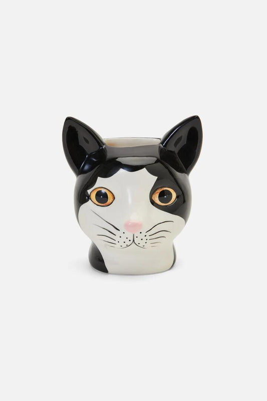 Image of Others. Productname: Cat Vase in Black/White colour by brand - Dangerfield