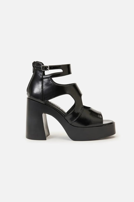 Image of Heels. Productname: Come With Me Heel in Black colour by brand - Dangerfield