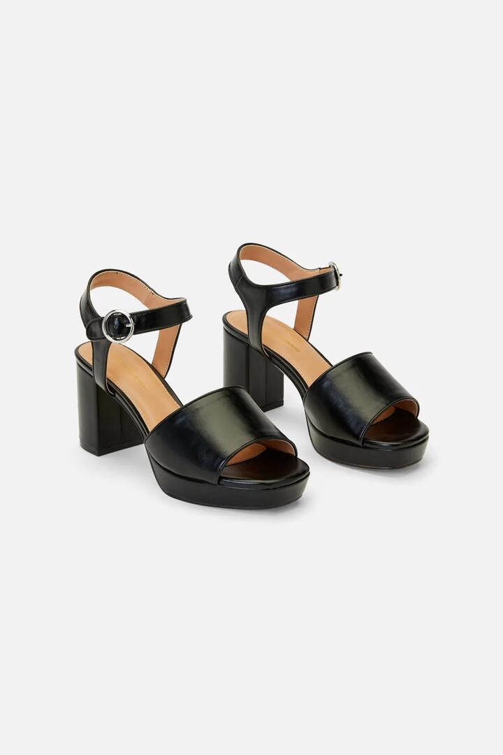 Image of Heels. Productname: Black Mary Lou Heel in Black colour by brand - Princess Highway