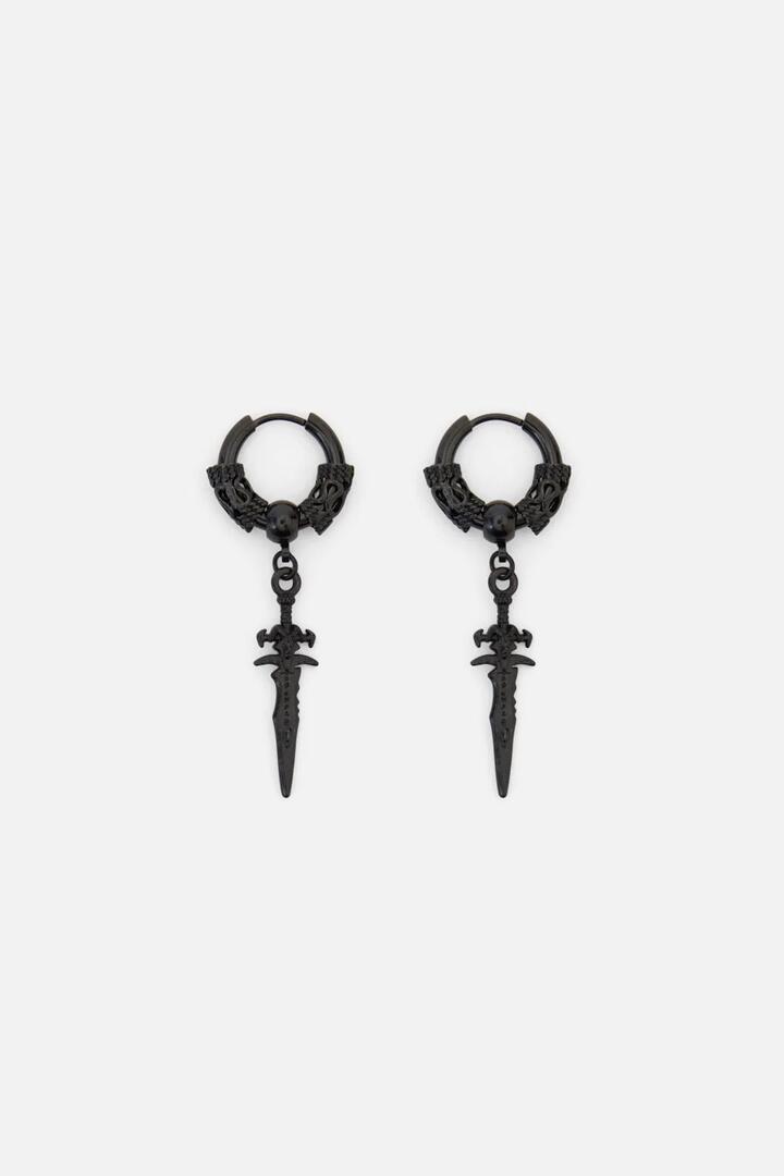 Image of Charms. Productname: Sword Charm Sleepers in Black colour by brand - Black Friday