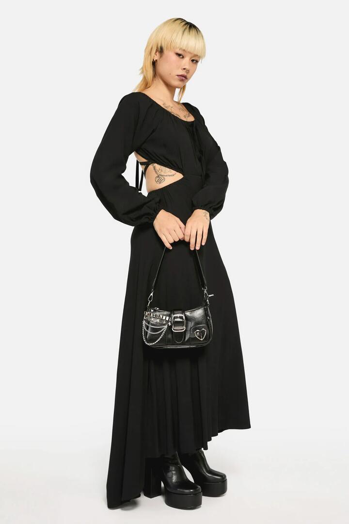 Image of Bags. Productname: Chain Buckle Bag in Black colour by brand - Dangerfield