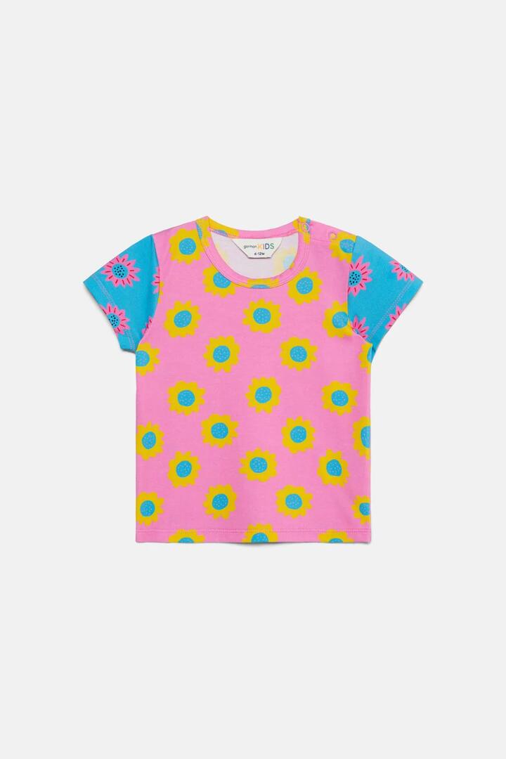 Image of Others. Productname: Flower Baby Tshirt in Print colour by brand - Gorman