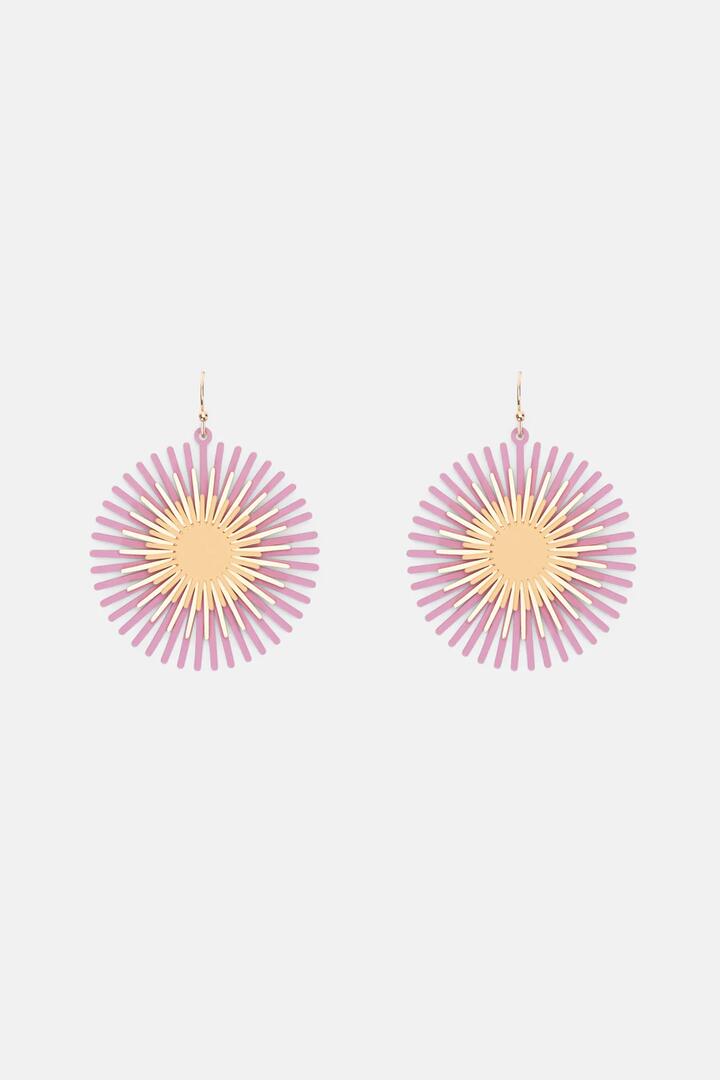 Image of Earrings. Productname: Summer Glory Earrings in Pink colour by brand - Gorman