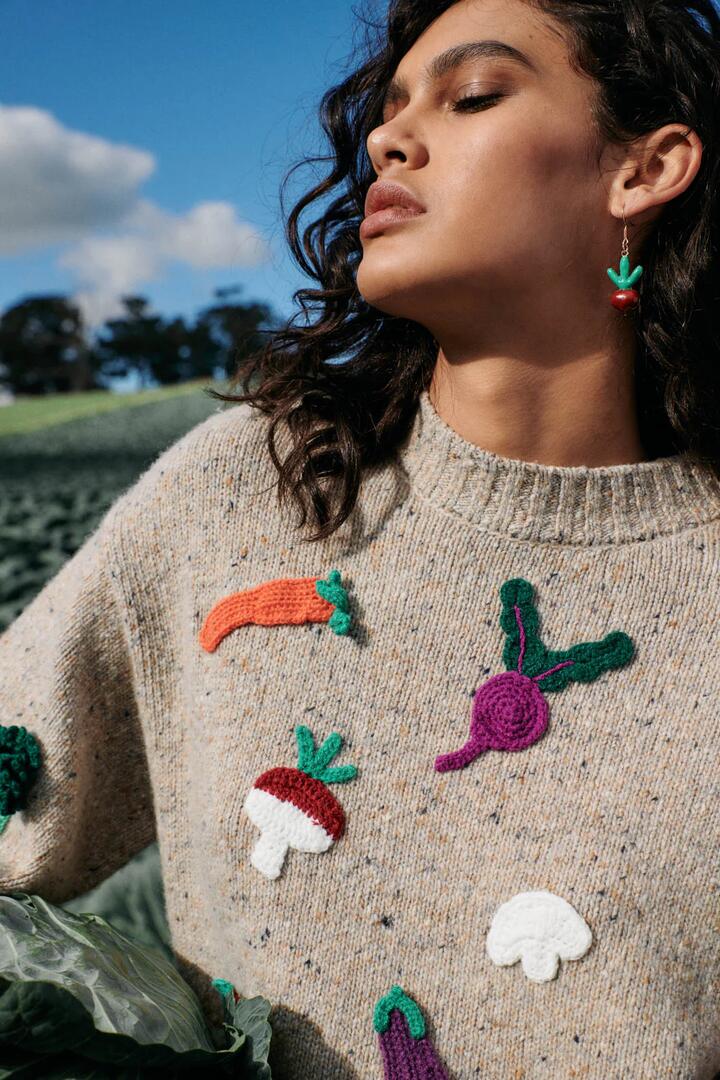 Image of Earrings. Productname: Beetroot Earrings in Multi colour by brand - Gorman