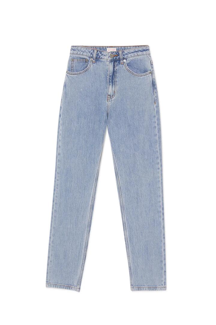 Image of a model wearing Denim. Productname: Balance Jean in Indigo colour by brand - Gorman