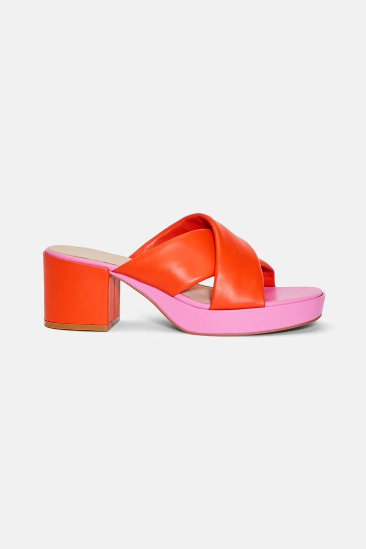 Image of Heels. Productname: Don't Cross Me Heel in Blue/Green colour by brand - Gorman