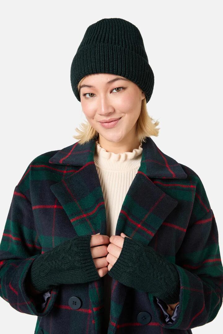 Image of Hats. Productname: Dark Teal Rib Beanie in Dark Teal colour by brand - Princess Highway