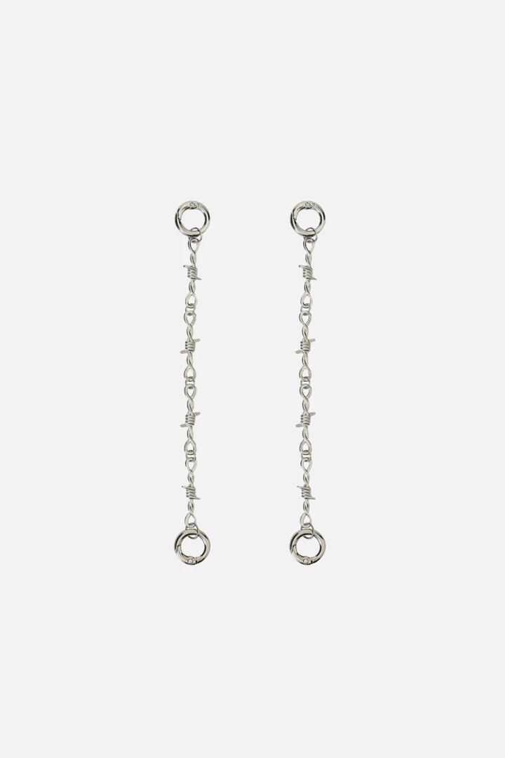 Image of Charms. Productname: Barbed Wire Charm Chain in Silver colour by brand - Dangerfield