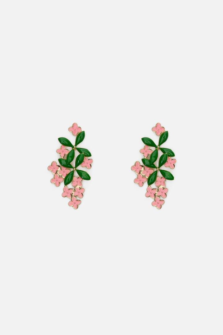 Image of Earrings. Productname: Bunch of Flowers Earrings in Pink colour by brand - Princess Highway