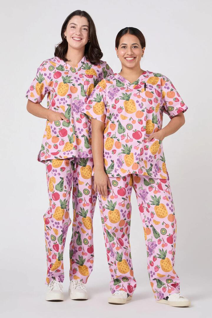 Image of Kitchen & Dining. Productname: Fruit Cup Scrub Set in Pink colour by brand - Princess Highway