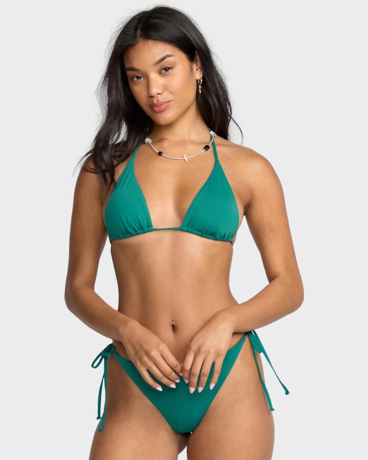 Image of Swimwear. Productname: Billabong Womens Sol Searcher Bikini Top Evergreen - in Evergreen colour by brand - Billabong