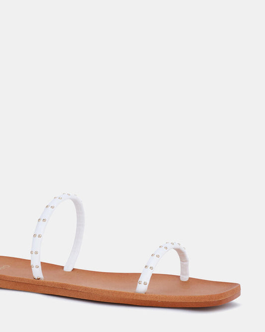 Image of Sandals. Productname: Solaina: White - Women's Thongs in Multi colour by brand - Novo