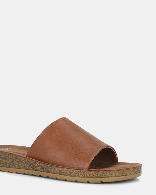 Image of Sandals. Productname: Sarina: Tan - Women's Thongs in Tan colour by brand - Novo