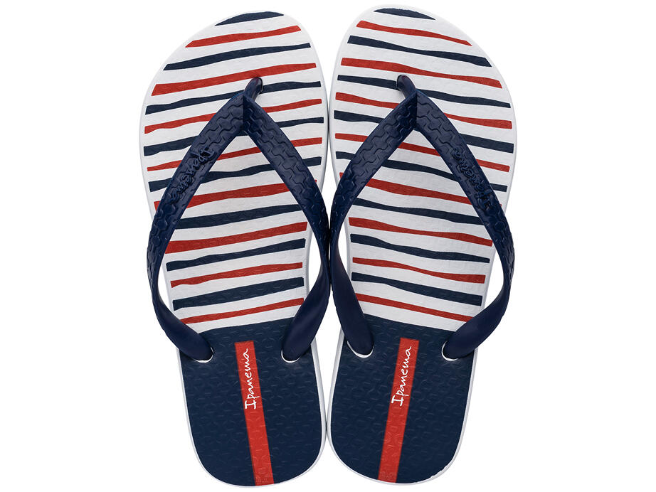 Image of Sandals. Productname: Class Happy: White/blue/red - Women's Ipanema in White/Blue/Red colour by brand - Ipanema