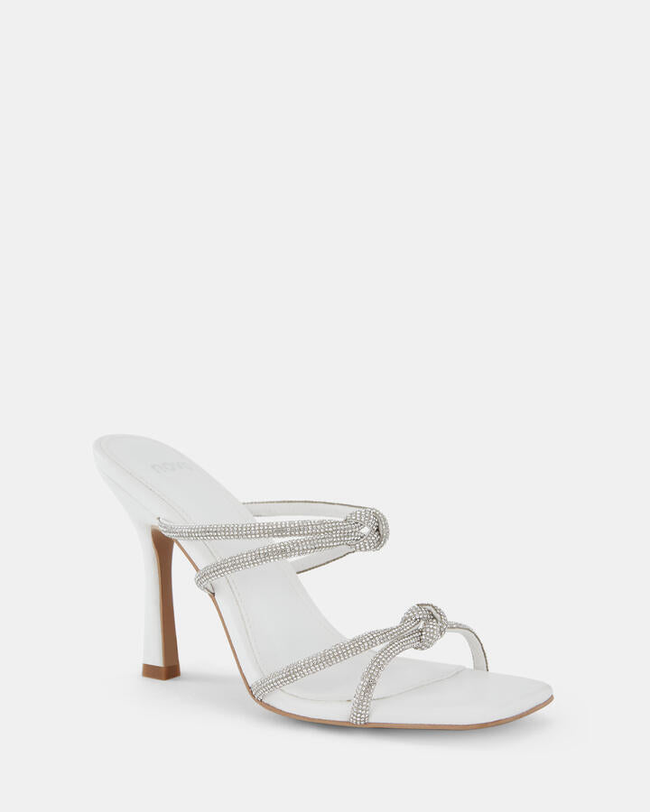 Image of Heels. Product name - Purity White High Heels in Multi colour by brand - Novo