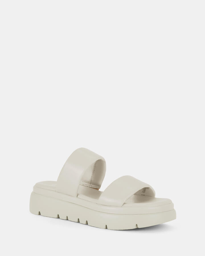 Image of Boots. Product name - Barlee Porcelain Vegan Wedges in Porcelain colour by brand - Novo