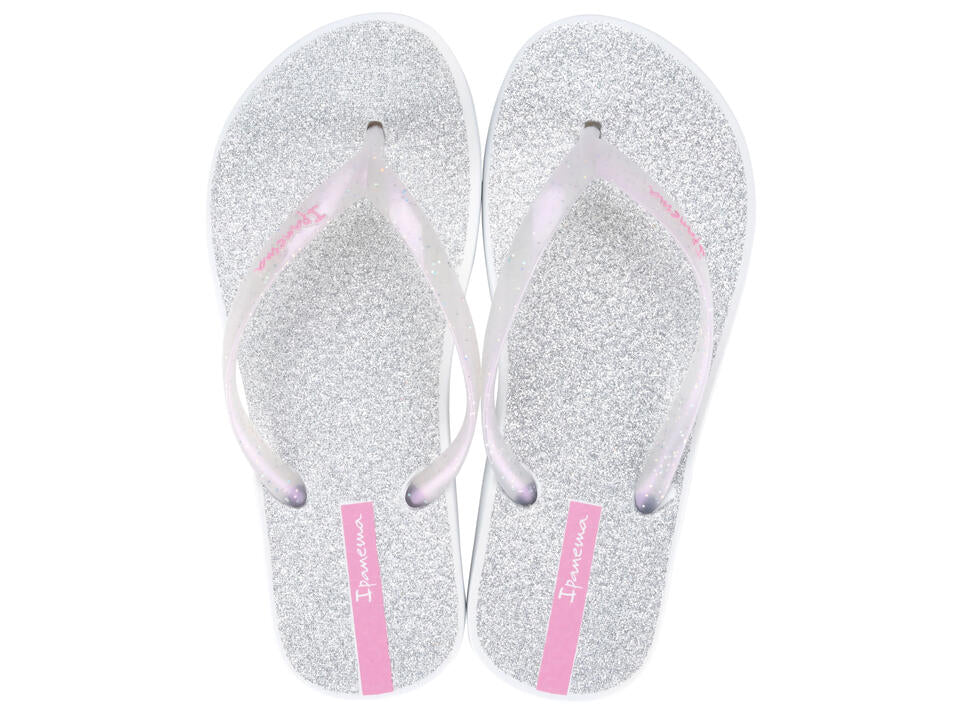 Image of Sandals. Productname: GLITTER KIDS: WHITE - Women's Ipanema in White colour by brand - Ipanema