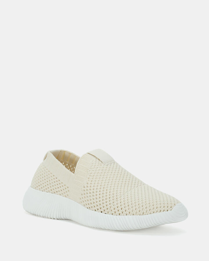Image of Flats. Productname: CHAVEZ CREAM Women's Casual Sneakers Novo Flats in Neutral colour by brand - Novo