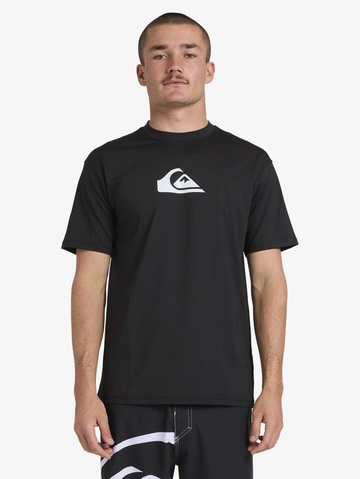 Image of Shirts. Productname: Quiksilver - Mens Solid Streak Surf Shirt - Black - in Black colour by brand - Quiksilver
