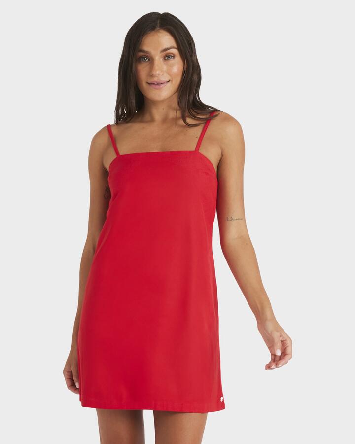 Image of Dresses. Productname: Roxy Womens Playa Blanca Mini Dress Rio Red - in Rio Red colour by brand - Roxy