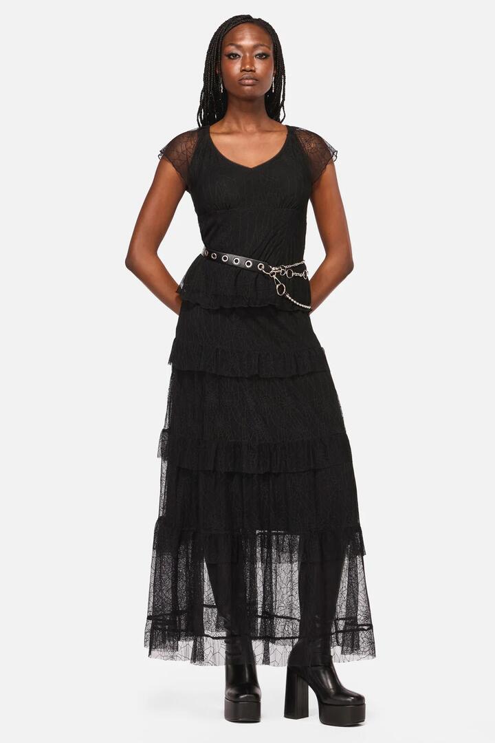 Image of Accessories. Productname: Chain Waist Belt in Black/Silver colour by brand - Black Friday