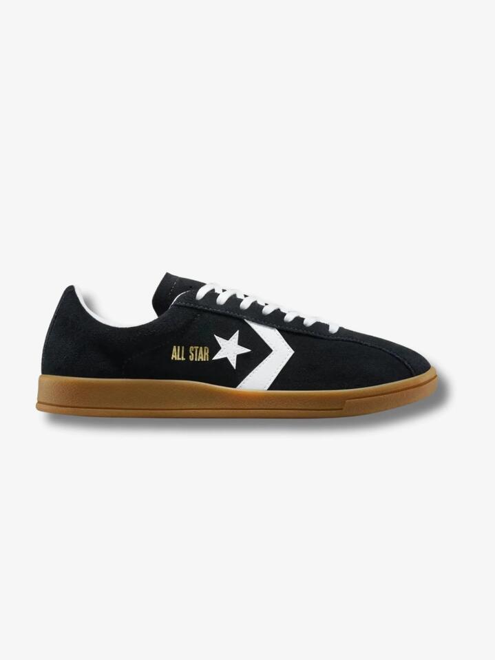 Image of Sneakers. Productname: Converse Unisex Classic Trainer Suede in Black/White/Gum colour by brand - Converse