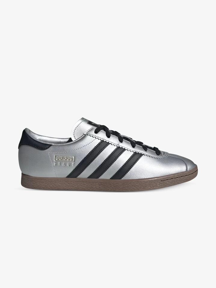 Image of Shoes. Productname: Adidas Unisex Stadt Shoes in Silvmt/Cblack/Gum5 colour by brand - Adidas