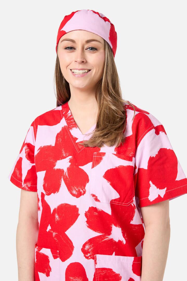 Image of Hats. Productname: Poppy Scrub Hat in Print colour by brand - Gorman