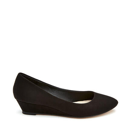 Image of Boots. Productname: BERLINDA: BLACK - Women's Wedge in Black colour by brand - Novo