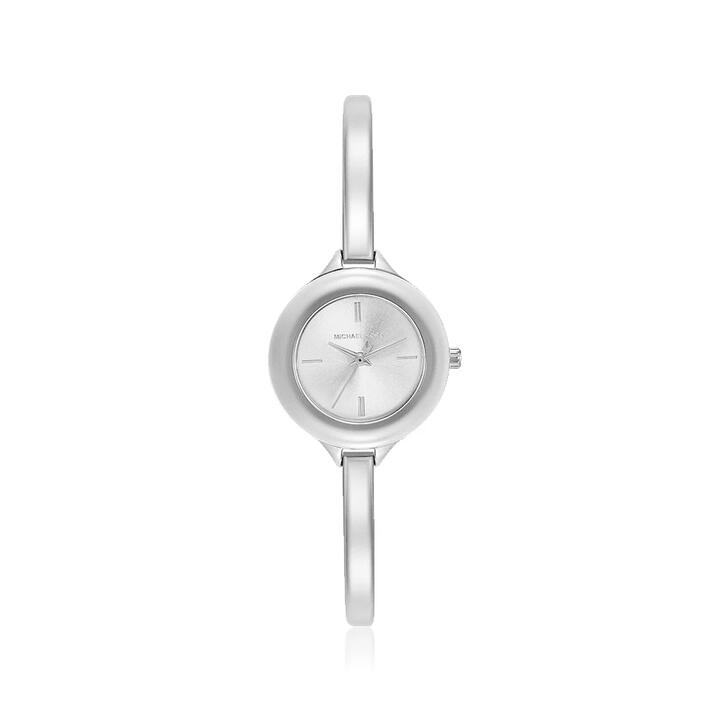 Image of Watches. Product name - Michael Kors Izzy Quartz Silver Tone Watch MK4930 in colour by brand - Michael Kors