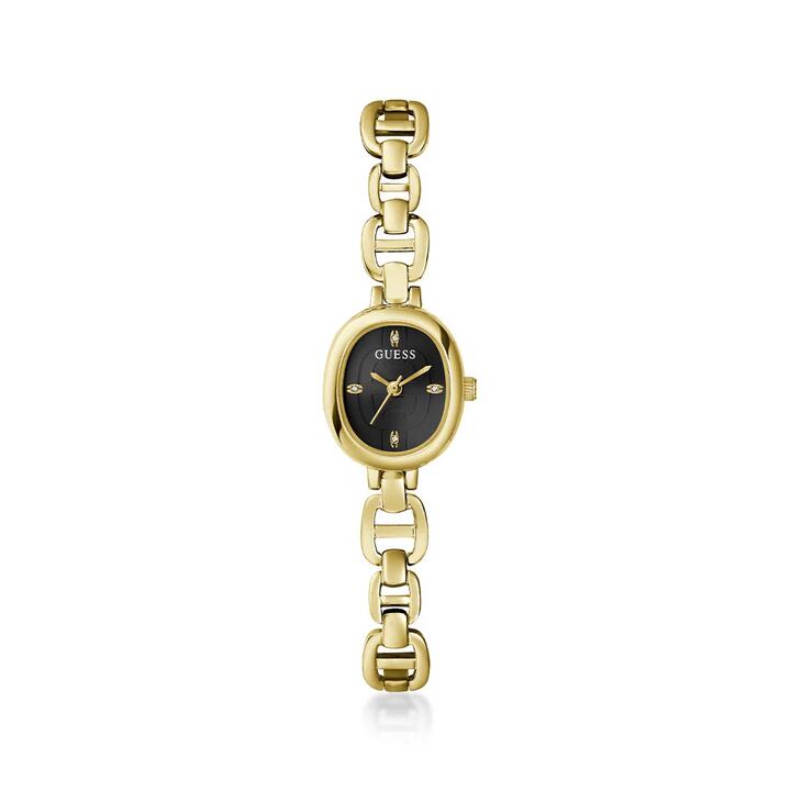 Image of Watches. Product name - Guess Vivian Quartz Gold Tone Watch GW0982L2 in colour by brand - Guess