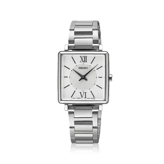 Image of Watches. Productname: Seiko Conceptual Daywear Quartz Silver Tone Watch SWR111P in Watch colour by brand - Seiko